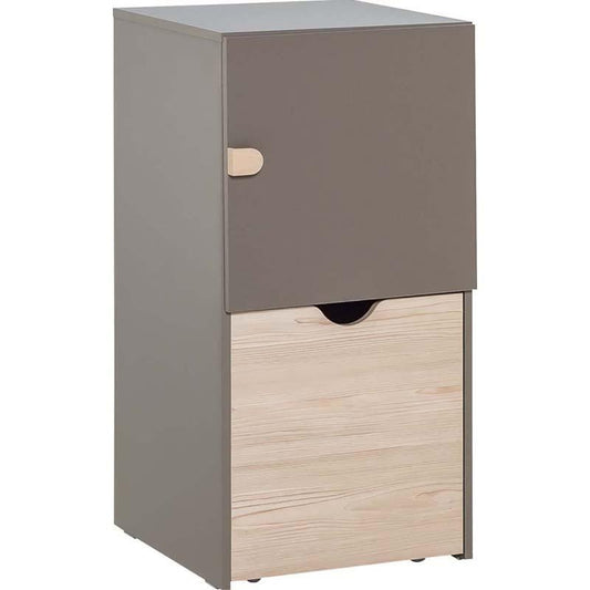 Tall cabinet - Taupe - Voxfurniture.ae