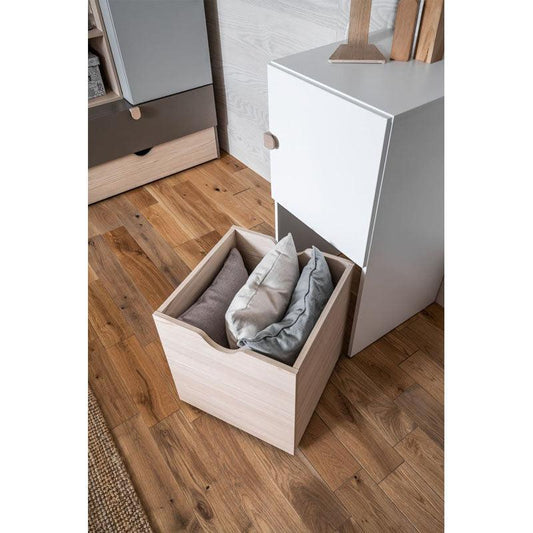 Tall cabinet - White - VOX Furniture UAE