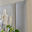 Tall Rectangular upholstered panel - Mustard velvet shiny - VOX Furniture UAE