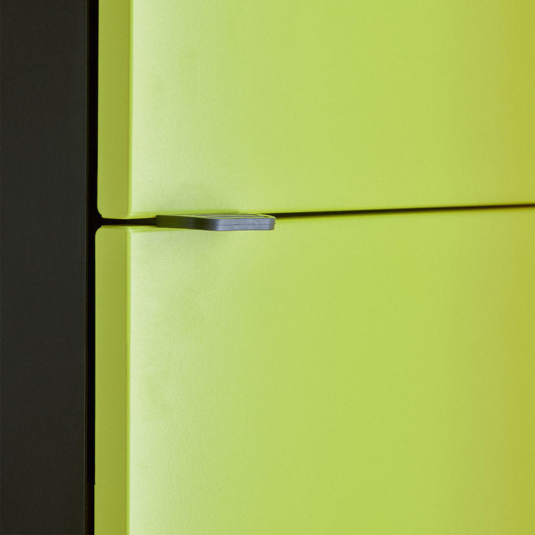 Metal overlay for study desk - Neon Yellow - VOX Furniture UAE