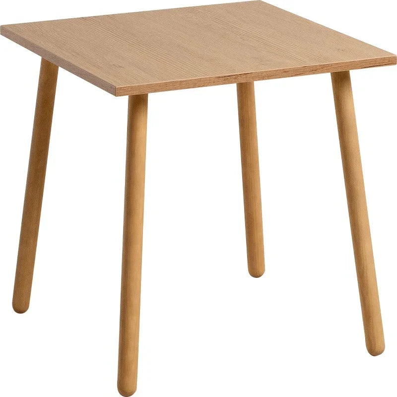 Oak table with 2 stools