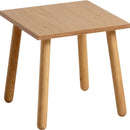 Oak table with 2 stools - VOX Furniture UAE