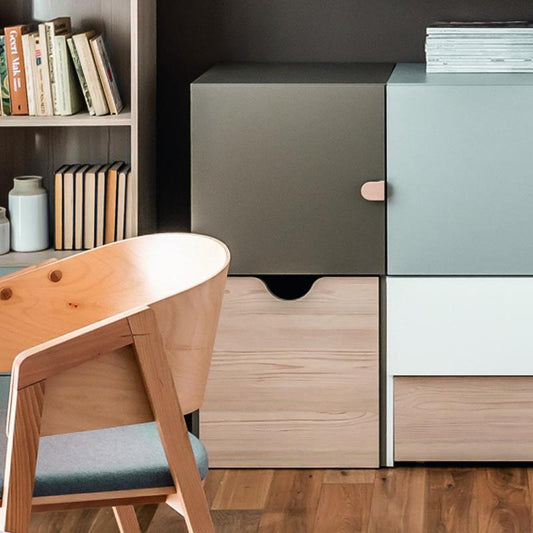 Tall cabinet - Taupe - Voxfurniture.ae