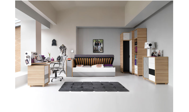 Top extra storage-Narrow bookcase - VOX Furniture UAE