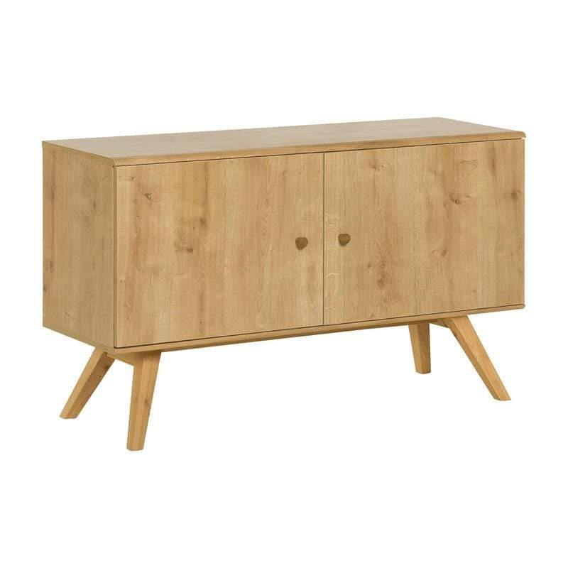 2- Door cabinet - Oak - Voxfurniture.ae