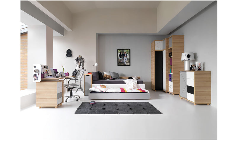 Top extra storage-Narrow bookcase - VOX Furniture UAE