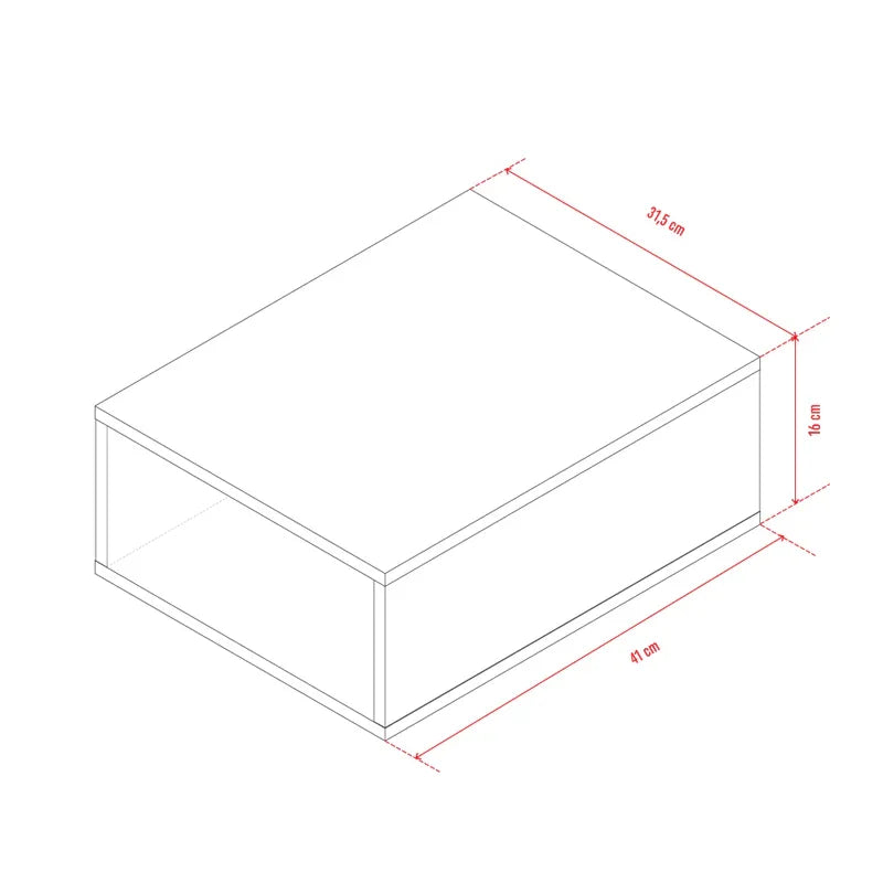 Small Box 31.5 x 41 x 16 cm - Black Color