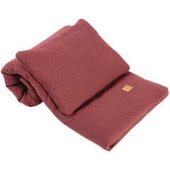 Cotton Bedding PURE - Brick Red Color