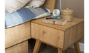 Bedside table-Oak - Voxfurniture.ae