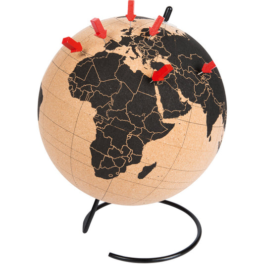 Black Cork Globe - VOX Furniture UAE