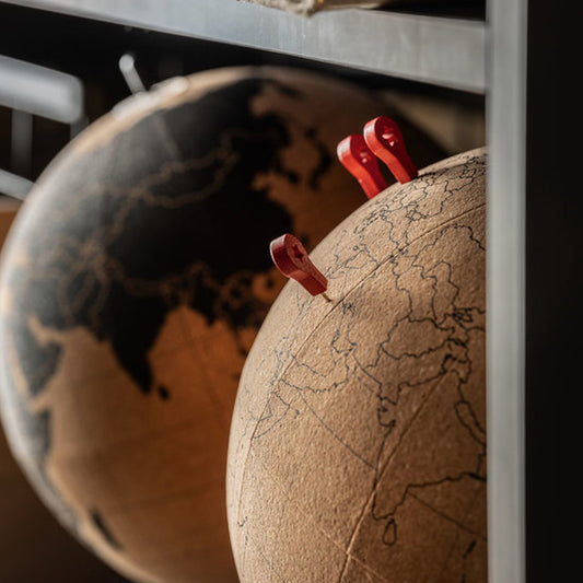 Black Cork Globe - VOX Furniture UAE