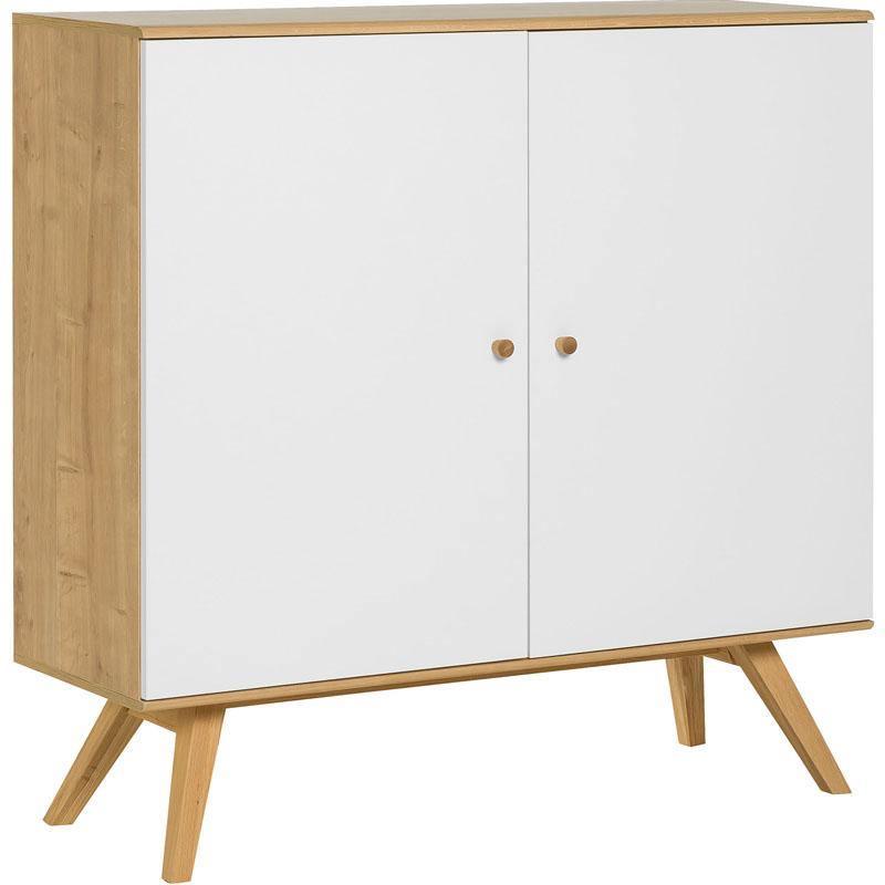 2 Door Tall Cabinet - VOX Furniture UAE