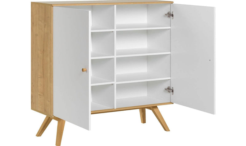 2 Door Tall Cabinet - VOX Furniture UAE