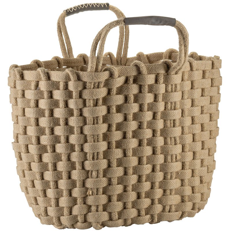 Class jute basket - VOX Furniture UAE