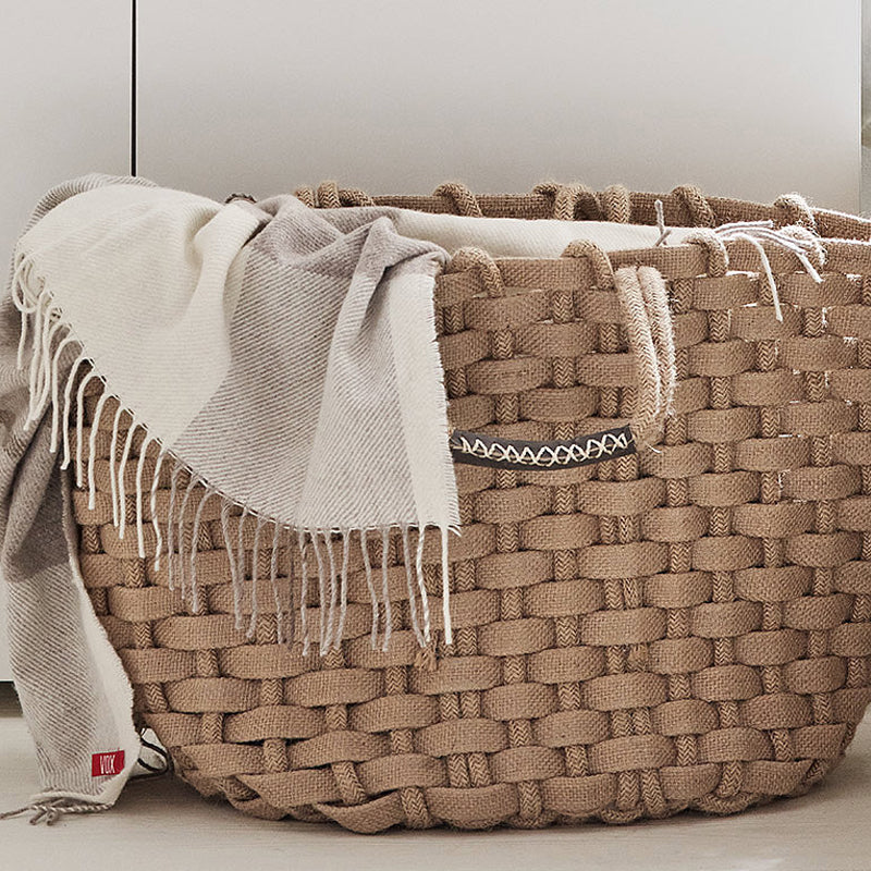 Class jute basket - VOX Furniture UAE