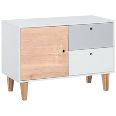 Low Chest of Drawers - With Colorful Doors