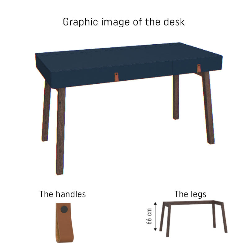 Desk - Indigo - VOX Furniture UAE