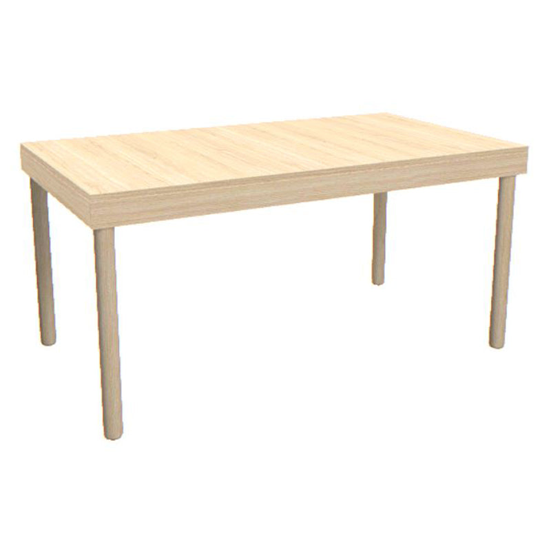 Foldable Dining Table - Oak color - 4 to 10 seater - VOX Furniture UAE