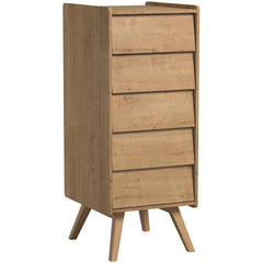 5 Drawer Dresser - Oak Color Vintage Baby VOX