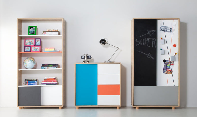 2 Door wardrobe with a drawer - Voxfurniture.ae