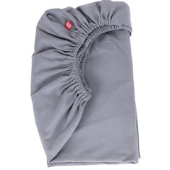 Cot bed fitted sheet - Grey