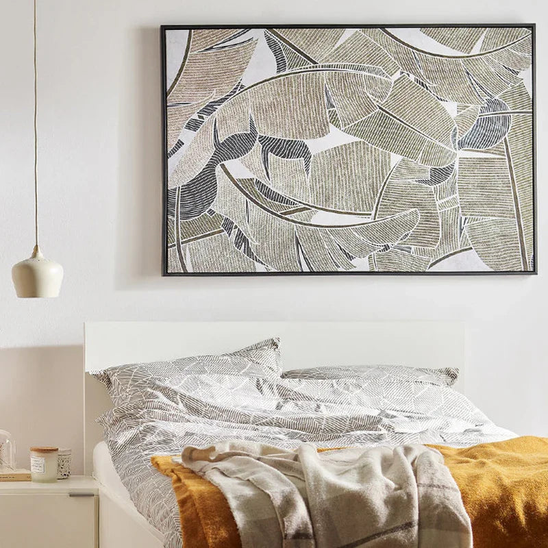 HOJAS Wall picture 120x80