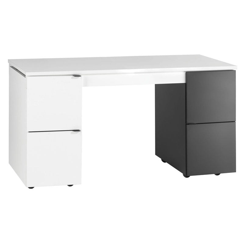 Innovative transformer desk - white top - VOX Furniture UAE