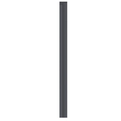 Left Trim For S-Line in Anthracite Color 3.05 meters