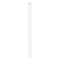 Left Trim For S-Line In White Color 3.05 meters