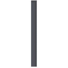 Left Trim for M-Line Anthracite Color 3.05 meters