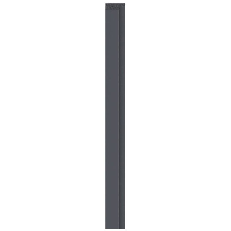 Left Strip for L-Line in Anthracite Color - VOX Furniture UAE