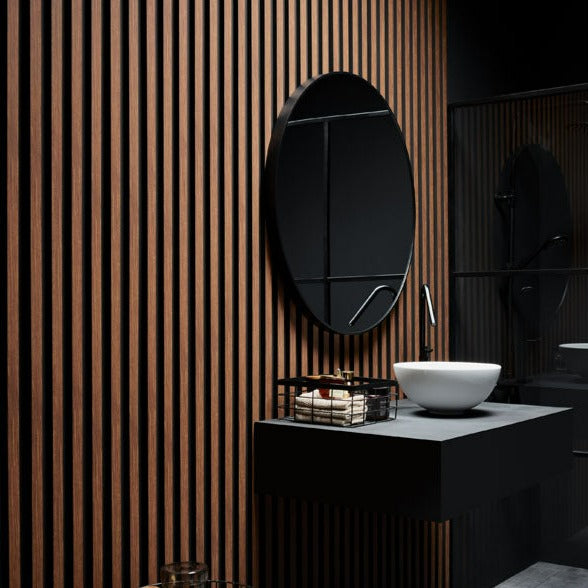L Line mocca color wall panels
