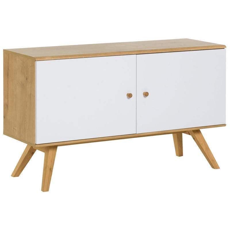 2-Door cabinet -White - Voxfurniture.ae