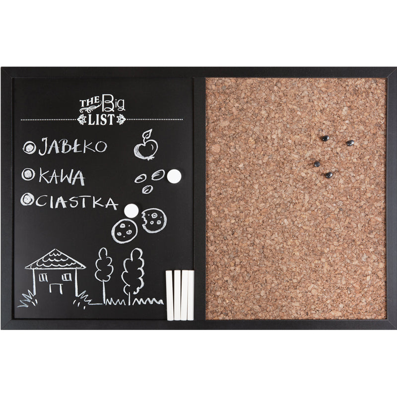 Milo organizer board - magnets and chalkboard - VOX Furniture UAE