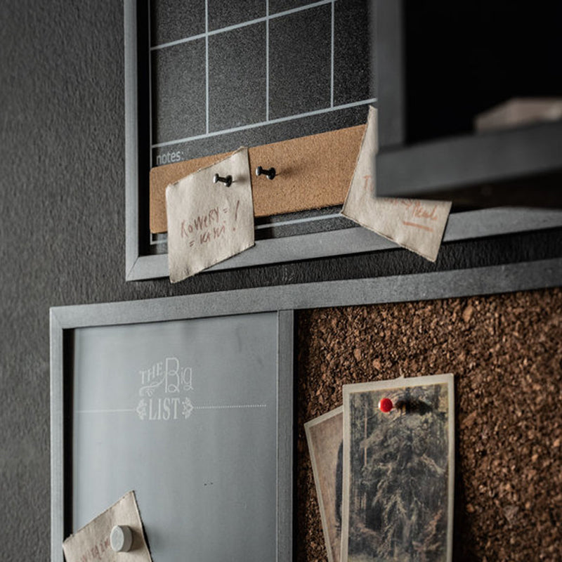 Milo organizer board - magnets and chalkboard - VOX Furniture UAE