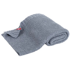 Organic Woven Blanket PURE - Dark Grey Color