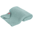 Organic Woven Blanket PURE - Mint Color - VOX Furniture UAE