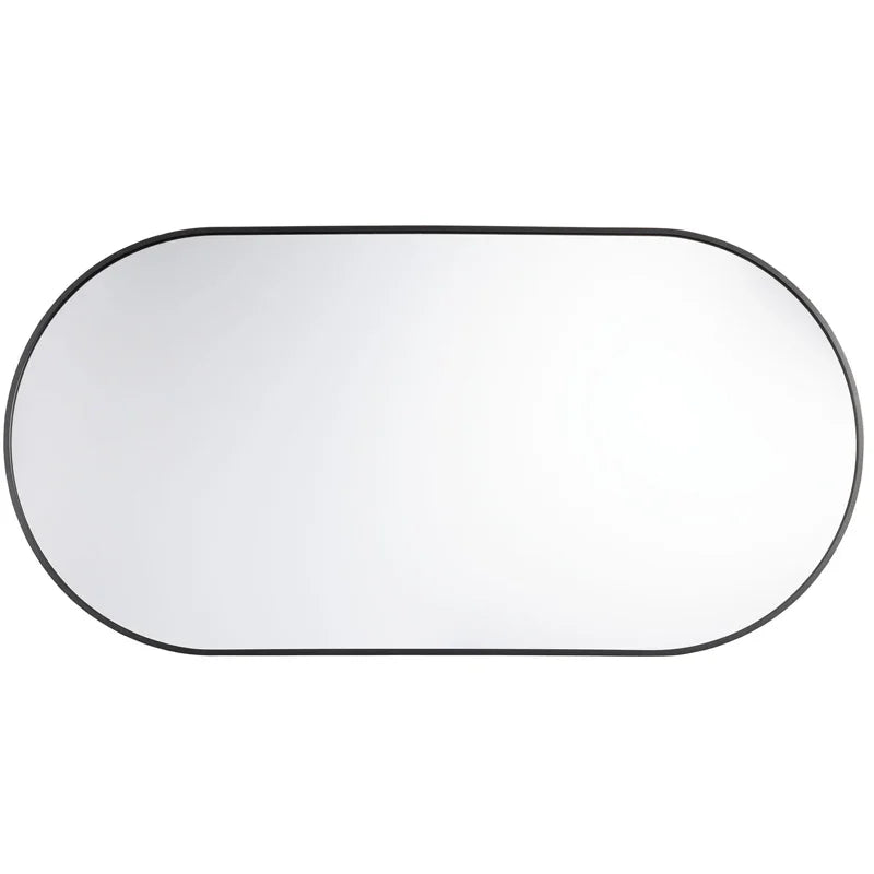 Oval Shaped Mirror 50x100cm