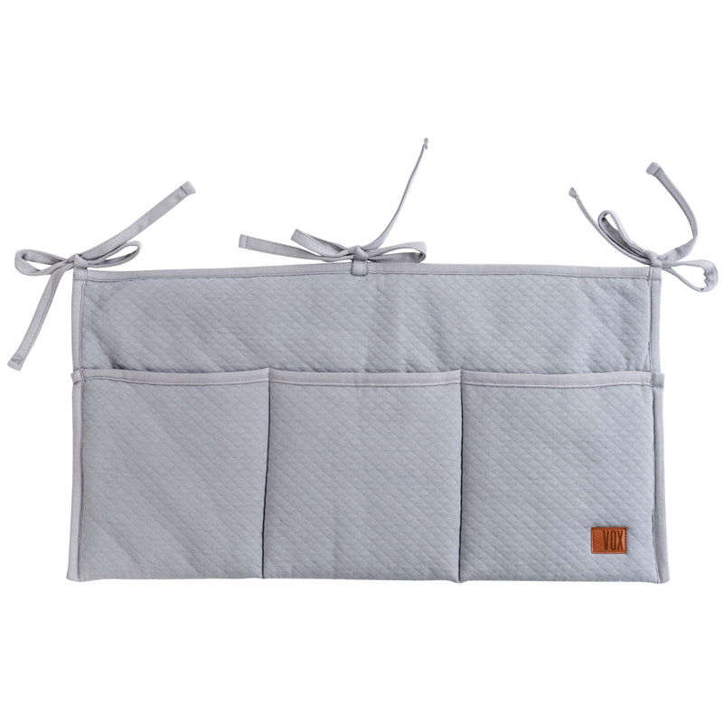 Pure Baby Cot Organizer - Grey color - VOX Furniture UAE