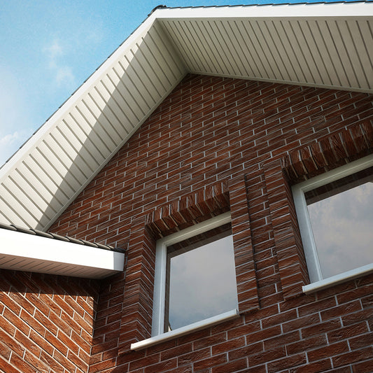 Soffit ceiling panels with perforation - White - VOX Furniture UAE