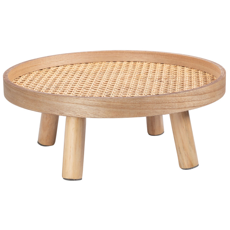 Rati Rattan plant platform - VOX Furniture UAE