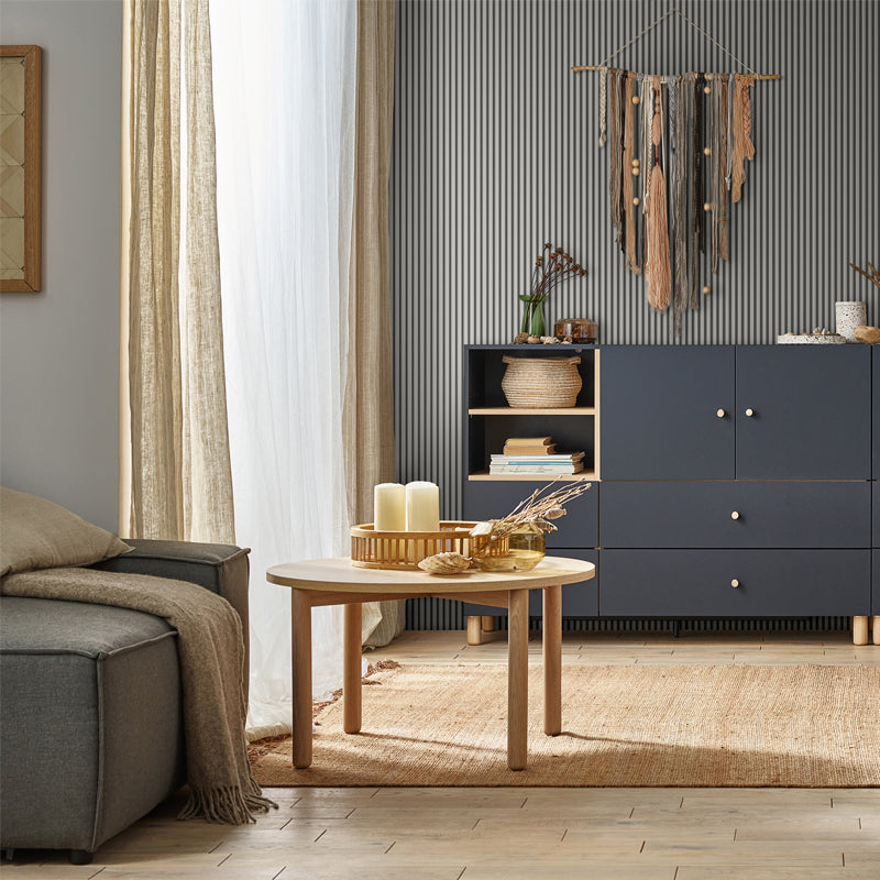 Left Strip for S-Line in Grey Color - VOX Furniture UAE