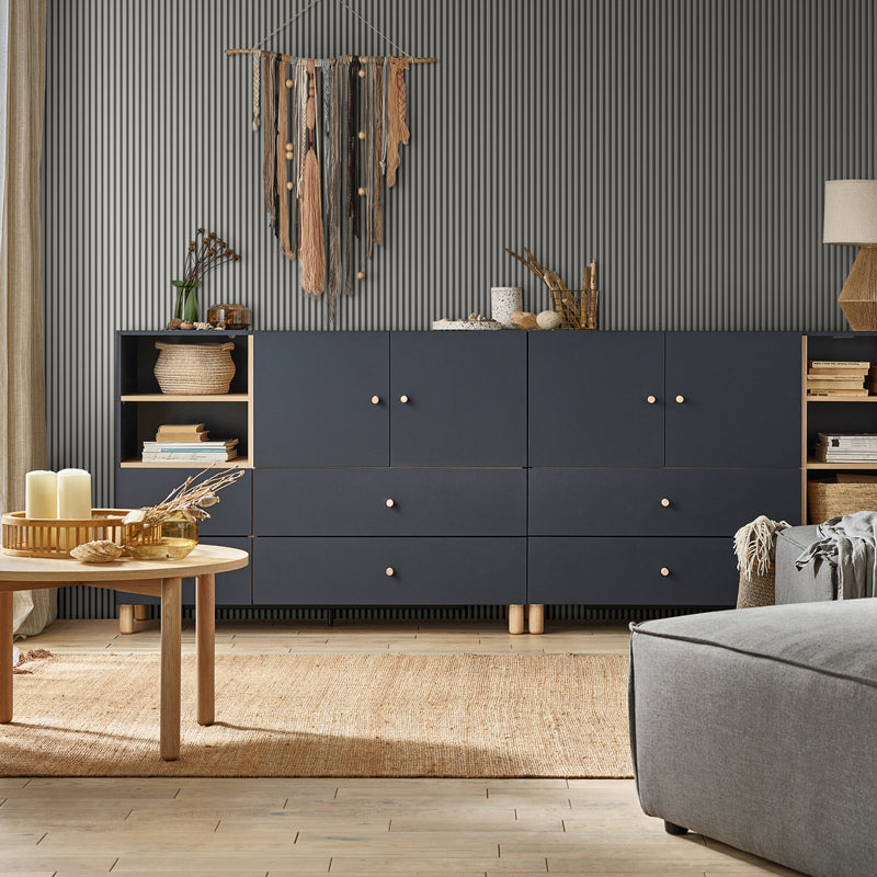 Right Strip for S-Line in Grey Color - VOX Furniture UAE