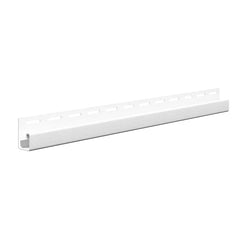 J Shaped Finishing Trim - White 3.05 meters