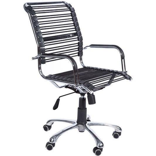 Jungle swivel chair-Black - VOX Furniture UAE