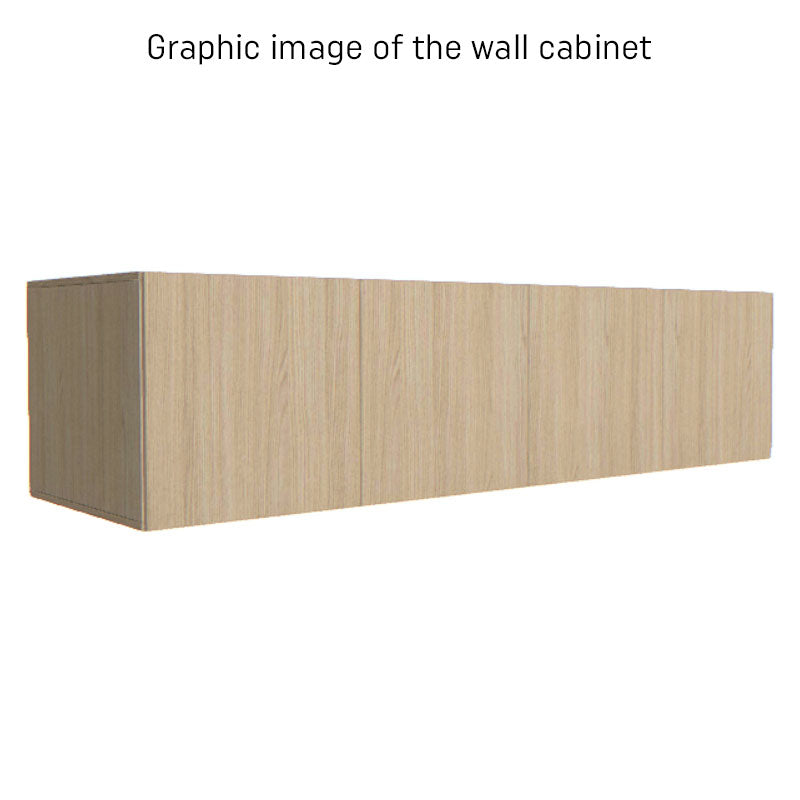Wall cabinet -oak - VOX Furniture UAE