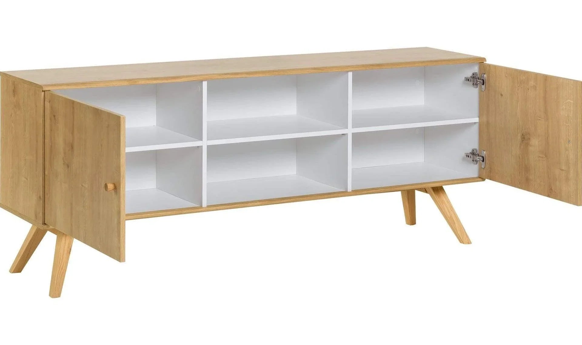 Wide Cabinet 180cm - Oak Color