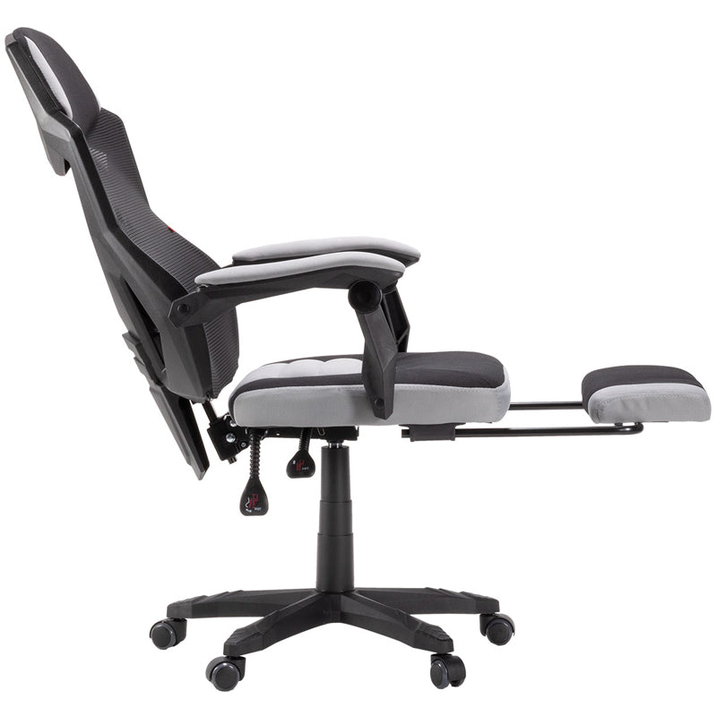 Arrow gaming chair - Black/ white - VOX Furniture UAE