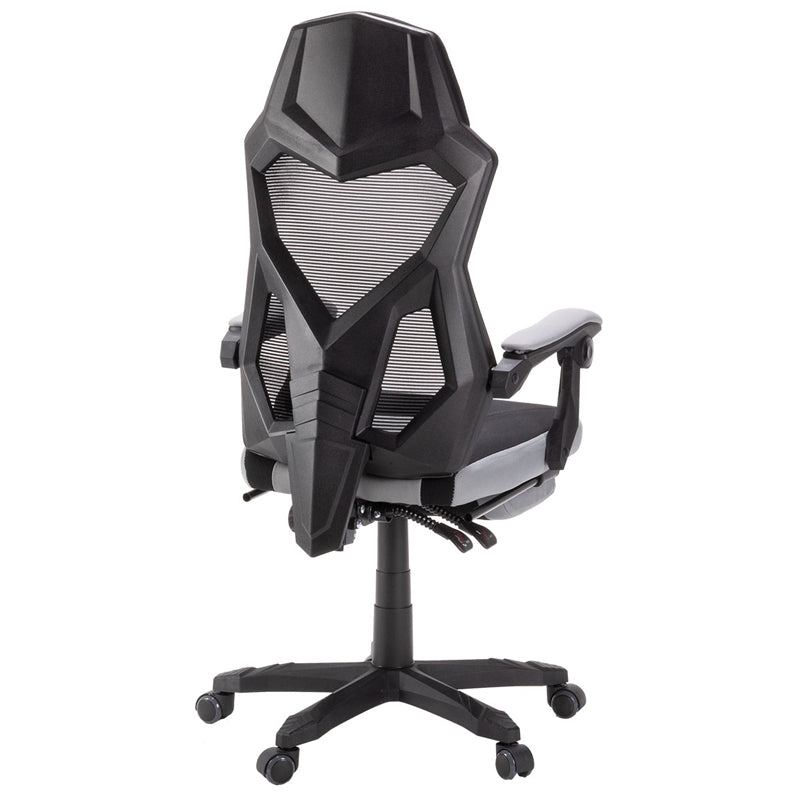 Arrow gaming chair - Black/ white - VOX Furniture UAE