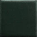 Square upholstered panel - Bottle green velvet shiny - VOX Furniture UAE
